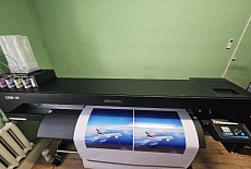 Запуск экосольвентного принтера-каттера Mimaki CJV200﻿ в городе Костанай