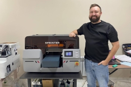 УФ-принтер Sprinter DPP A3Ultra установлен в компании Double F