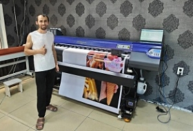 Ещё один ARK-JET в деле - теперь и на производстве Копи-центра ONLINE 