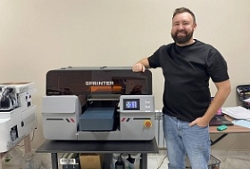 УФ-принтер Sprinter DPP A3Ultra установлен в компании Double F