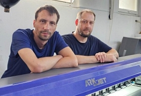 ARK-JET SOL начал работу в рекламной компании «Галерея»