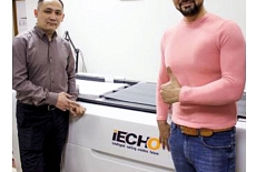 Плоттер IECHO PK- 0705 Plus установлен в компании Universal Print Media (Алматы)