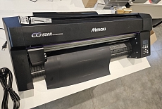 Запуск компактного плоттера Mimaki CG-60AR