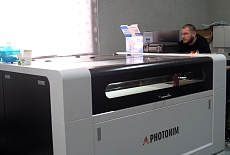 Запуск лазерного станка Photonim GS1390 и UV-принтера Sprinter DPP A3E