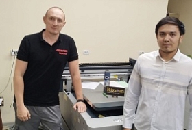Sprinter DPP A1E на производстве полиграфии Rizwan из города Ош.