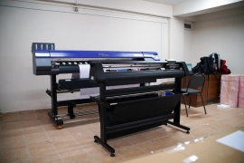Новый комплект для печати и резки введён в эксплуатацию в Алматы
