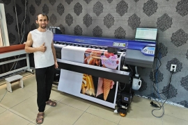 Ещё один ARK-JET в деле - теперь и на производстве Копи-центра ONLINE 