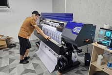 Шымкент: запуск ARK-JET SOL 1602 и ARK-CUT GH-1350